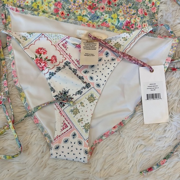 Loveshackfancy Harbor Bikini Bottoms DAYDREAM MULTI - Picture 5 of 10